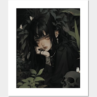 Botanical Goth IV Posters and Art